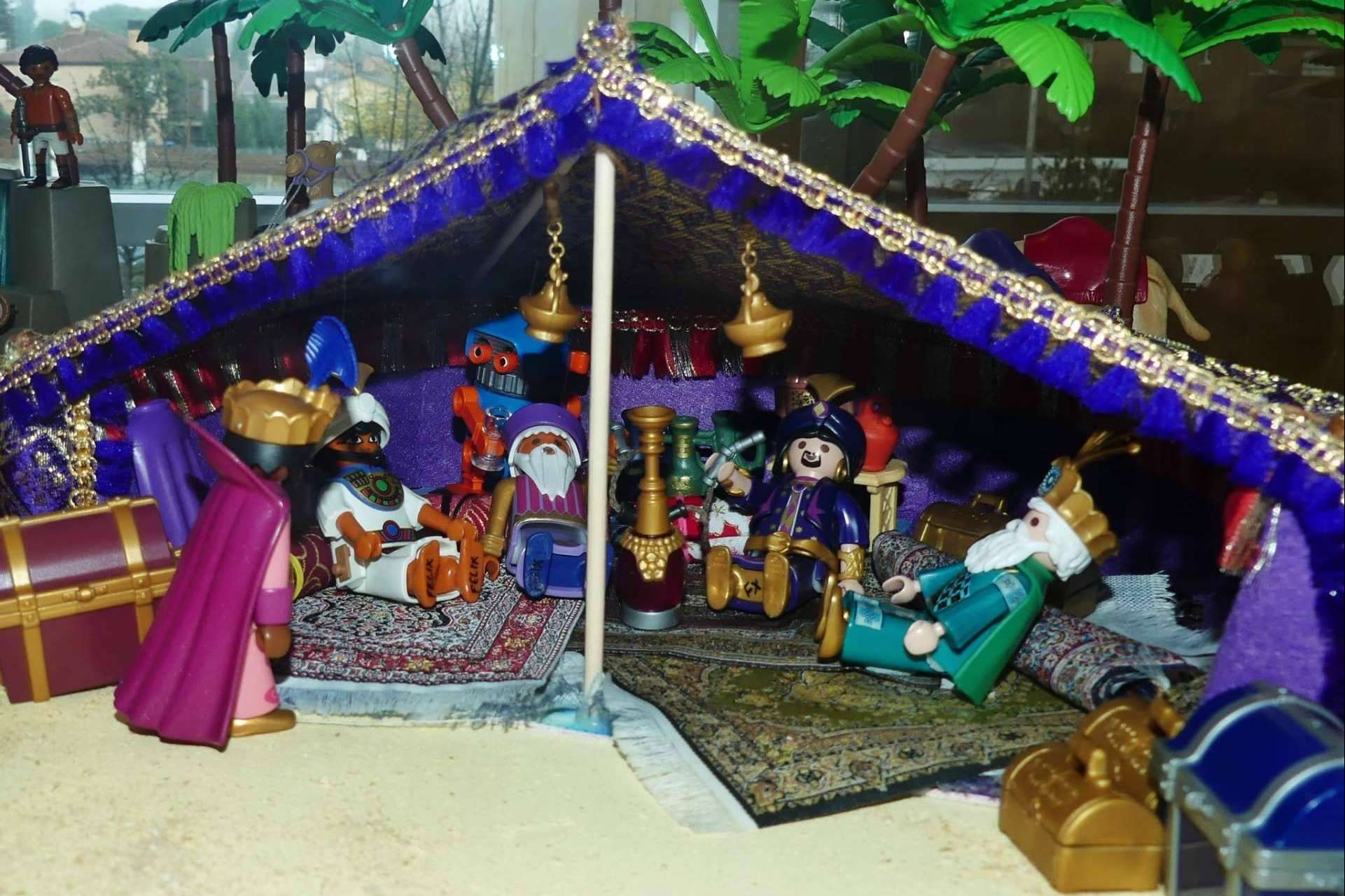 El Mercado del juguete de Madrid presenta la navidad con playmobil