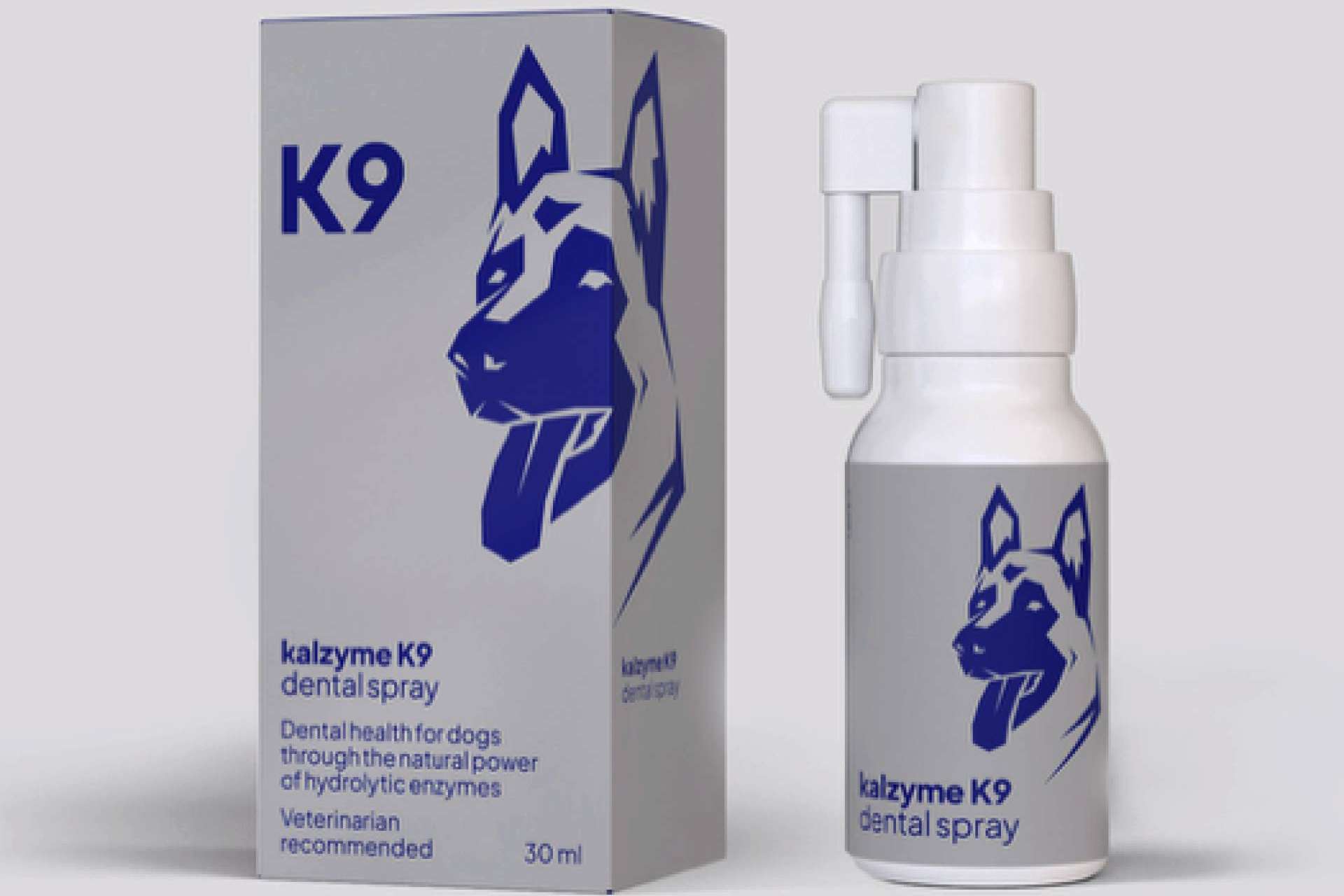 Kalzyme K9 revoluciona la salud bucal de los perros de servicio con tecnología enzimática sueca