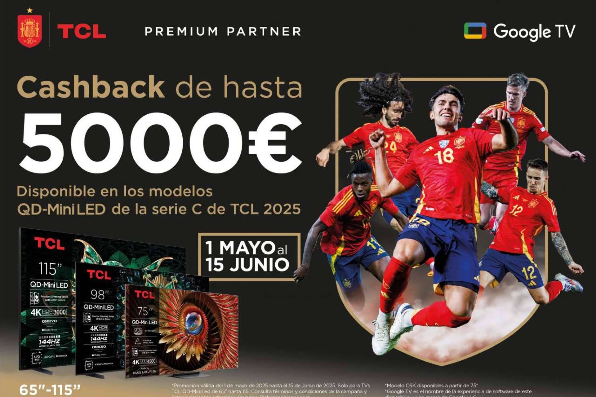 La tecnología se convierte en regalo; TCL devuelve hasta 5.000 € por preparar tu hogar para el verano