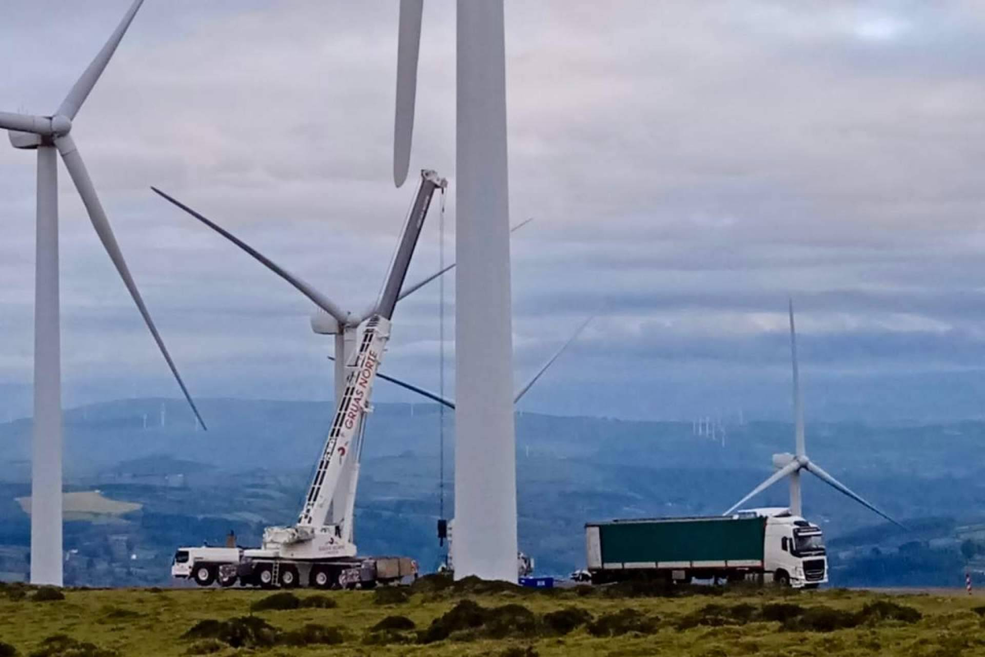 El reto logístico de la energía verde como trasladar aspas imposibles