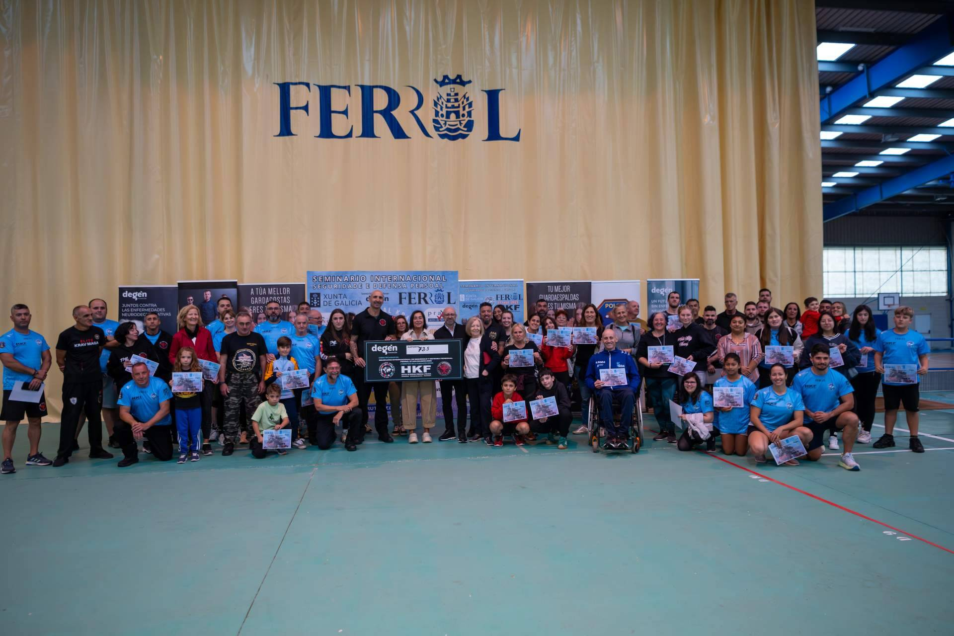 Éxito rotundo en el Seminario Internacional de Seguridad y Defensa Personal - Ferrol 2025