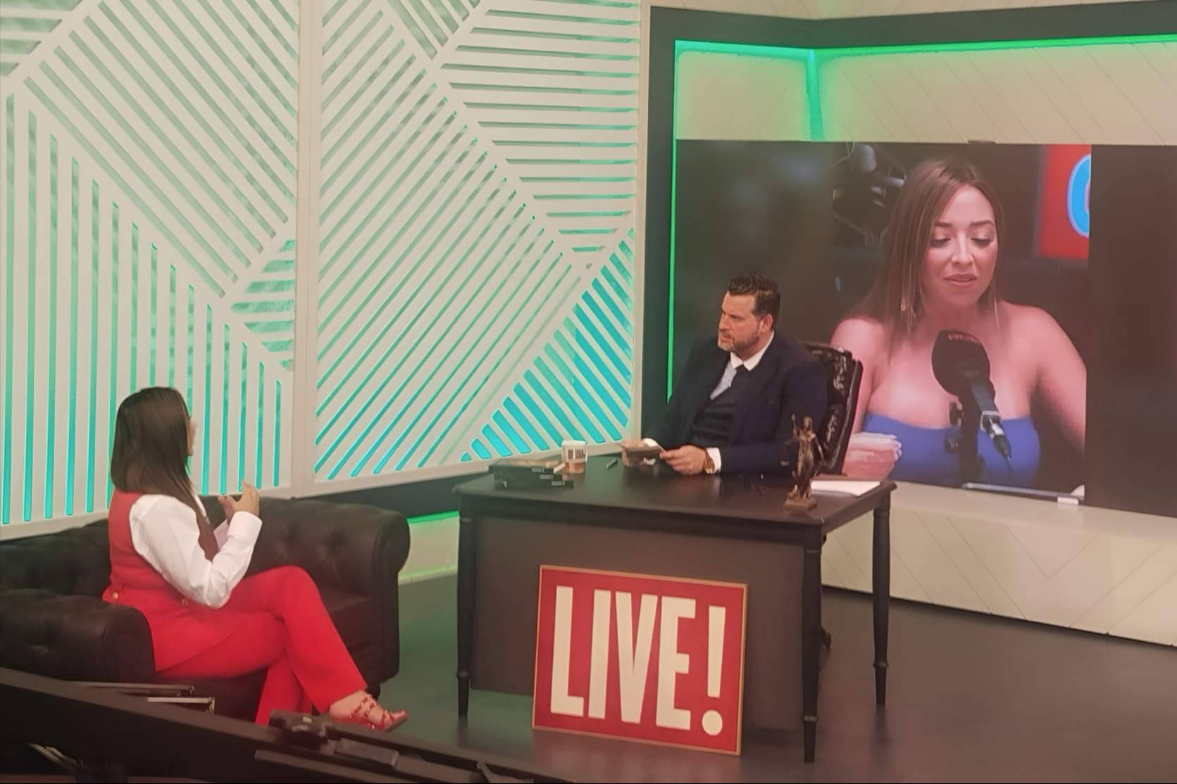Cristina Bolívar y Francisco Bracero; talentos televisivos con Javier Guerrero