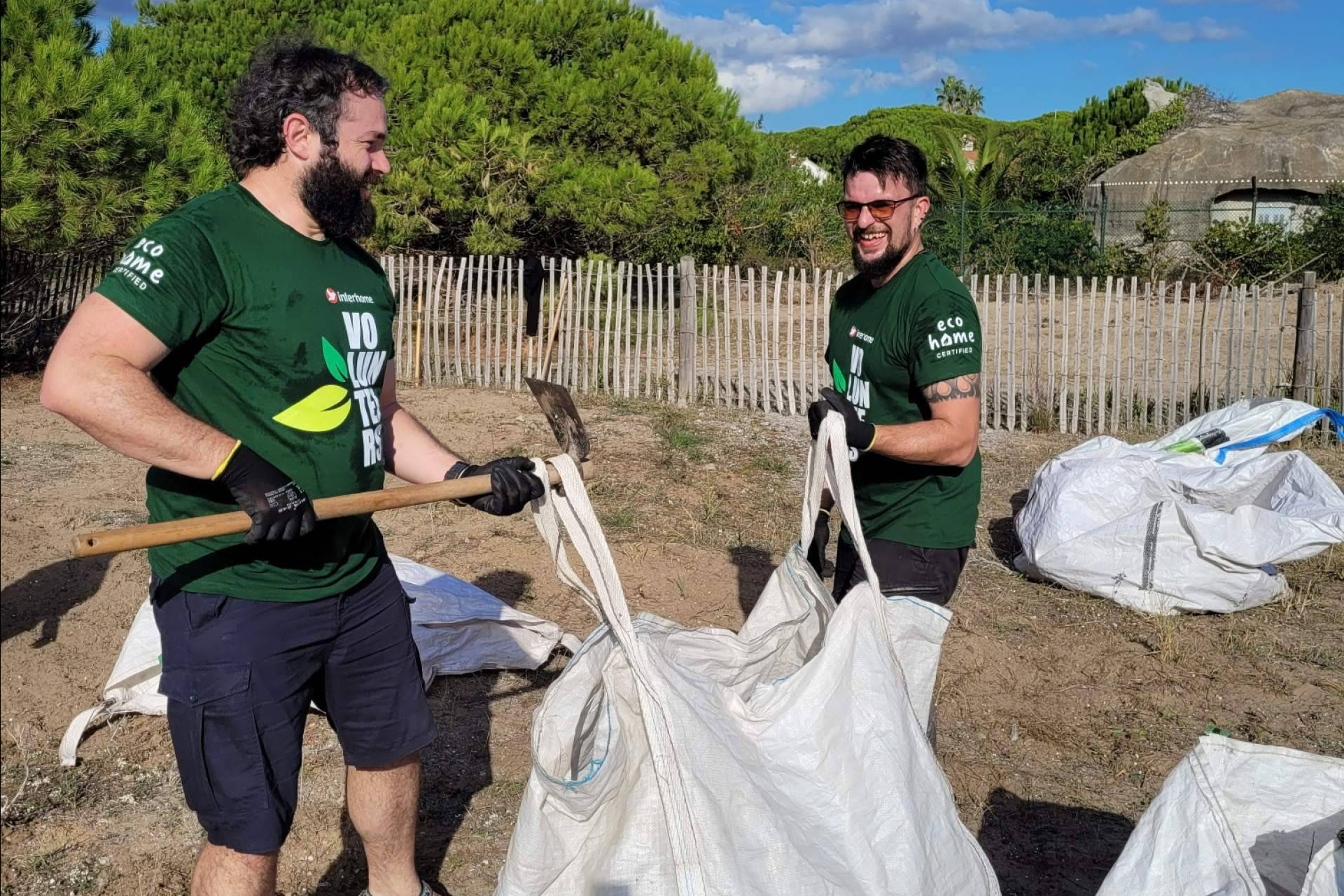 El equipo de sostenibilidad de Interhome impulsa la restauración del Delta del Llobregat