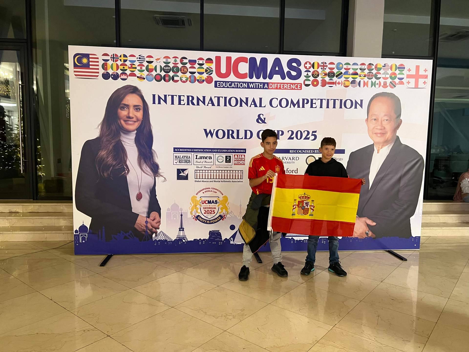 España destaca en el Campeonato Internacional de Cálculo Mental UCMAS