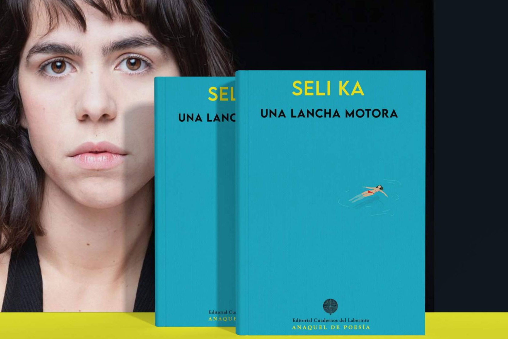 La poesía irreverente de Seli Ka, 'Una lancha motora', llega a las librerías