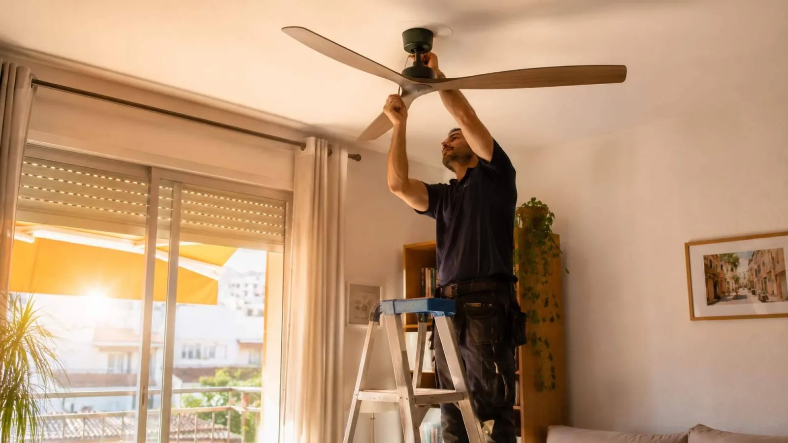 Del ventilador de techo al toldo, las tareas domésticas que se vuelven urgentes en verano