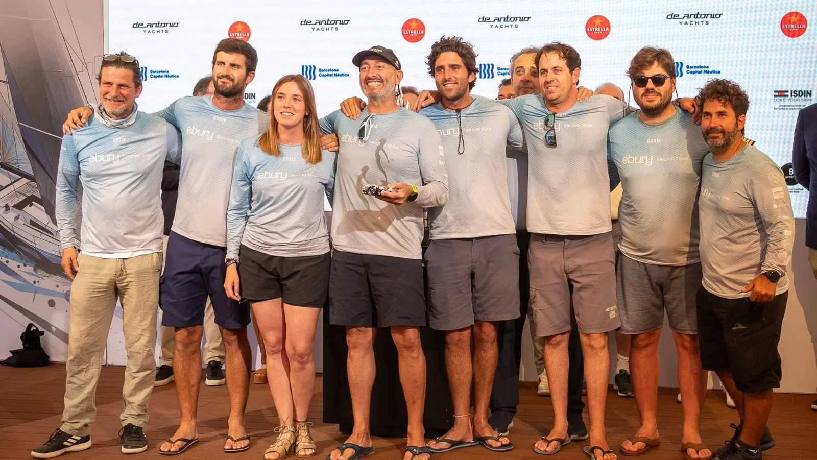 El Ebury Sailing Team conquista el Trofeo SM La Reina 2026 en ORC 2