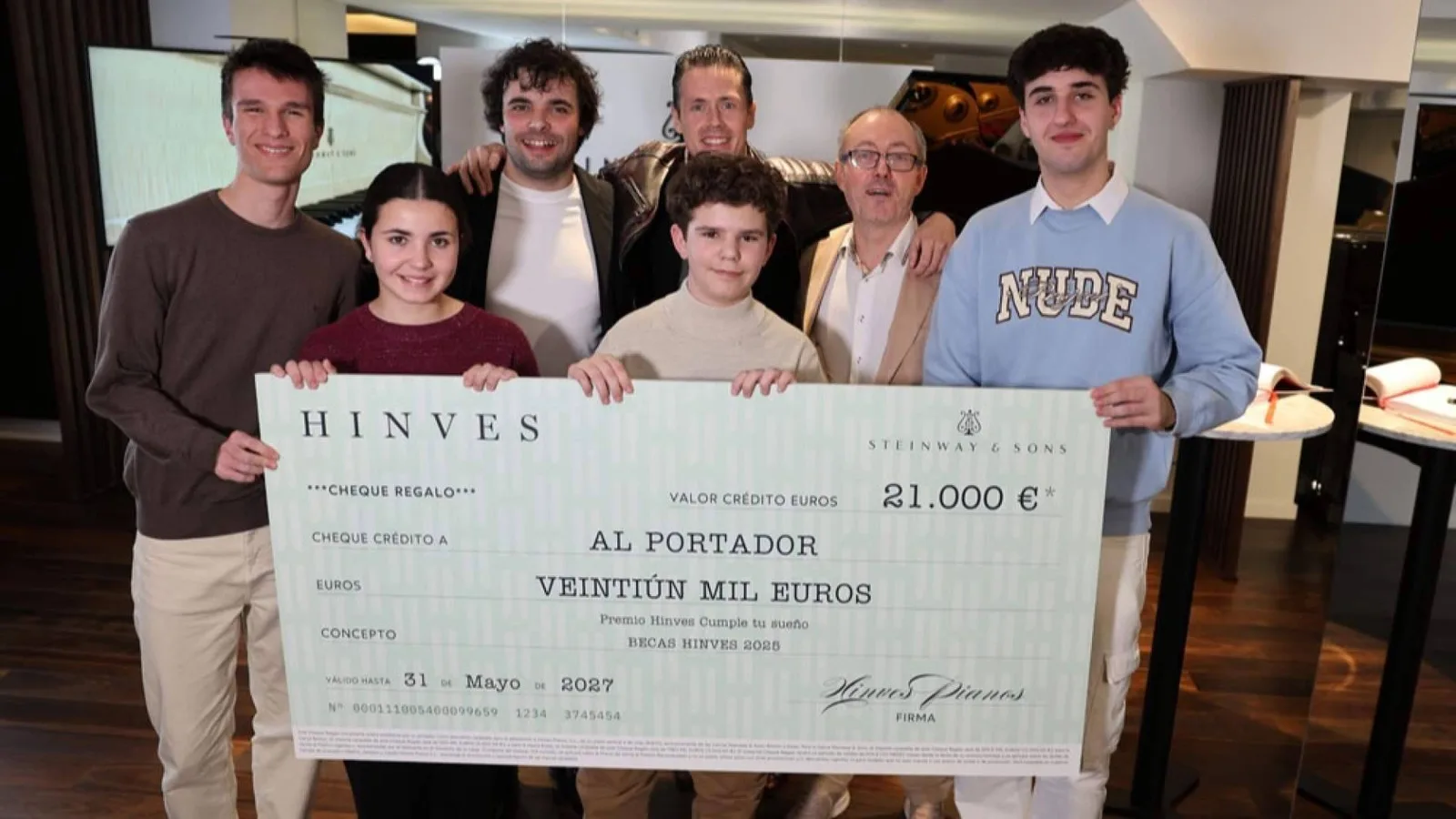 Las Becas Hinves impulsan la formación integral de la próxima generación de pianistas